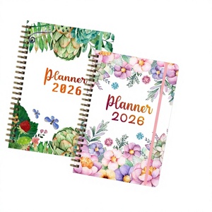 <span class=keywords><strong>Agenda</strong></span> Semanal 2026 para Comercio Electrónico Transfronterizo, Planificador Diario en Inglés, Cuaderno Cosido con Hilo, Regalo - Product Image 1