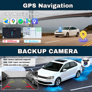 เครื่องเล่นมัลติมีเดียรถยนต์7 "พร้อมหน้าจอ GPS บนหน้าจอแสดงผลสำหรับ VW ที่นั่งกอล์ฟ Passat Jetta Beetle Toureos แอนดรอยด์ iOS - Product Image 3