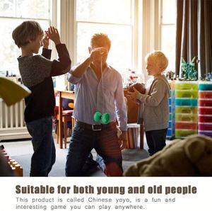 Juguetes de Diábolo de Madera de Bambú para Deportes al Aire Libre para Niños - Product Image 6