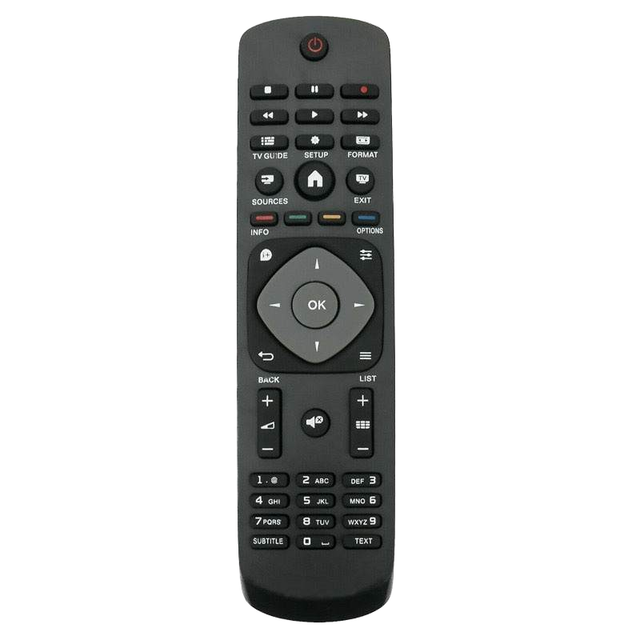 Universal RM-L1225 Smart LCD TV Remote Control Fixed Code Compatible with for Philips TV Models 2422 5490 01833 C#P5