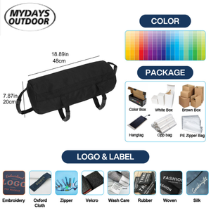 Bolsa de Arena Ajustable para Entrenamiento con Pesas Mydays, Bolsa de Fitness Resistente para Crossfit, <span class=keywords><strong>WOD</strong></span>, Entrenamiento de Cuerpo Completo y Acondicionamiento Muscular - Product Image 2