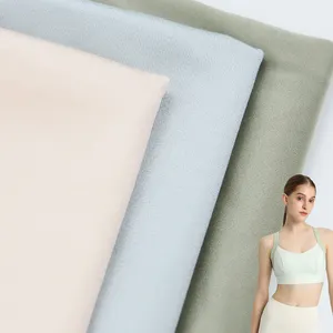 Độ đàn hồi cao 85% Nylon 15% spandex vải 40/20N bán ánh sáng Bơi Vải siêu mỏng đồ lót vải