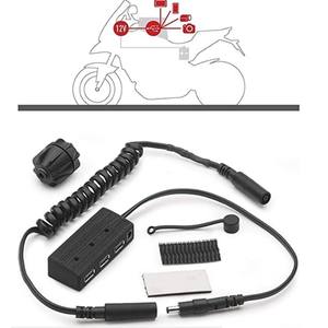 GIVI S111 Tank Bag Power Hub Kit para motocicletas Accesorio esencial del sistema eléctrico - Product Image 1