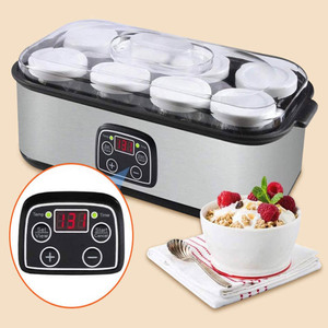 Yaourtière domestique grande capacité, machine à milkshake, confiture, crème glacée et pouding - Product Image 5