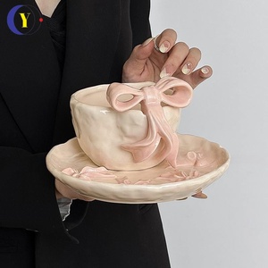 Bol en céramique de luxe le plus vendu avec nœud décoratif – Ensemble de bols à riz et soupes – Vaisselle haut de gamme - Product Image 4