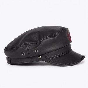 Sombrero de Pescador Unisex Ajustable de Material PU con Logotipo Personalizado por Transferencia Térmica, Gorra de Sol de Moda de Gamuza Sintética Premium - Product Image 2