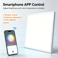 Plafonnier LED à intensité variable 3CCT, avec capteur PIR, contrôle par application et alimentation de secours