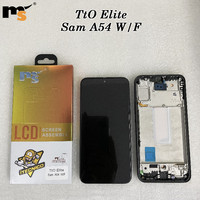 MS Elite Tto Serie Smartphone Ersatzteil TFT Original Super AMOLED mit Rahmen A54 Bildschirm LCD-Display für Samsung