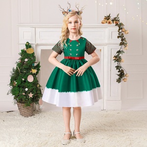 Vestidos Navideños para Niñas de Diferentes Tipos, Vestido Infantil Estampado con Dibujos Animados para Fiesta - Product Image 3