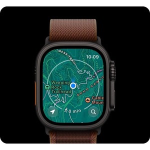 เคสไทเทเนียมธรรมชาติสำหรับ Apple Watch Ultra 4 ขนาด 49 มม. หน้าจอ OLED กันน้ำได้ลึก 100 เมตร จัดส่งโดย FedEx - Product Image 3