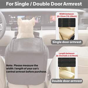 Siège de voiture portable pour chat, console centrale, transporteur pour chat, accoudoir de voiture, console centrale, lit pour chien <span class=keywords><strong>avec</strong></span> <span class=keywords><strong>harnais</strong></span> - Product Image 4