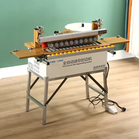 Petite plaqueuse de chant à redresser automatique en bois de mélamine PVC portable