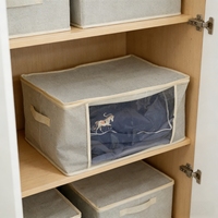 Housses de rangement anti-poussière en tissu pour vêtements, déménagement et emballage domestique - Grande capacité, pliables, design moderne