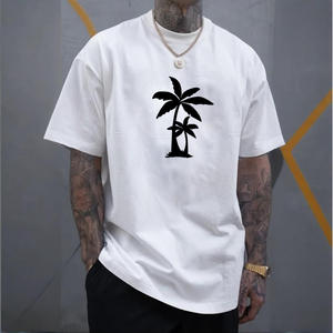 T-shirt personalizzabile <span class=keywords><strong>uomo</strong></span> stampata all'ingrosso nuovo <span class=keywords><strong>abbigliamento</strong></span> <span class=keywords><strong>estivo</strong></span> <span class=keywords><strong>Casual</strong></span> il tuo Logo stampa Tshirt sport da <span class=keywords><strong>uomo</strong></span> t-shirt - Product Image 1