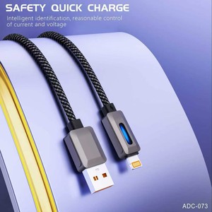 Type <b>C</b> Data <b>Cable</b> 1M Nylon Fast Charge For Mobile Phone <b>USB</b> <b>To</b> Type <b>C</b> - Product Image 3