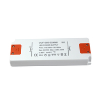 Alimentation LED AC 110V 220V vers DC 12V 24V 2A 45W 48W 50W avec certification SAA RCM Classe 2, transformateur pour module LED