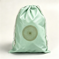 Sac de rangement réutilisable personnalisé avec cordon de serrage, motif montgolfière, idéal pour les activités sportives et scolaires - Vente en gros