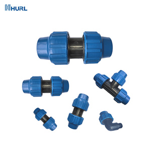 Màu xanh PP nén phụ kiện TEE ống nhựa phù hợp cho hệ thống tưới tiêu nông nghiệp/vườn nước ống nối nhanh chóng doanh - Product Image 5