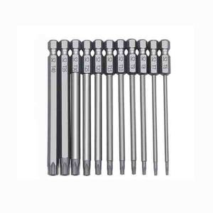 Juego de brocas de destornillador <span class=keywords><strong>Torx</strong></span> S2, 100mm de longitud, 11 unidades - Product Image 3