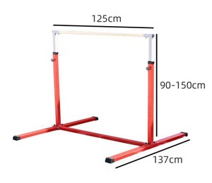 Trẻ em có thể điều chỉnh ngang Thể dục dụng cụ đào tạo thanh tính năng bền - Product Image 5