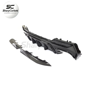 Nouveau diffuseur de pare-chocs arrière en fibre de carbone poli haute brillance G22 G23 pour <span class=keywords><strong>430i</strong></span> 440i M Sport 2021 <span class=keywords><strong>2022</strong></span> - Product Image 4