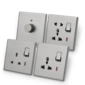 KLASS Modern Design Wall Light Switch Supplier Electric Interruptor Intelligent 3/5 Pin Universal Light Switch