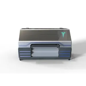 Lingya โรงงานต่ําราคา CE ใหม่มาถึง 2023 โทรศัพท์มือถือกรณี DTG การพิมพ์สิ่งทอ 5060 Flatbed UV เครื่องพิมพ์