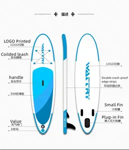 Desain Baru 2023 Papan SUP Tiup Papan Dayung Berdiri Tiup 10'10 "X 32" X 6 "Papan SUP untuk Selancar Angin Luar Ruangan