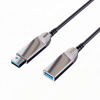 Cable Óptico Activo USB 3.0 CMP de 5 Gbps, USB AM a AF AOC, para Proyectos de Integración de Sistemas Pro-AV