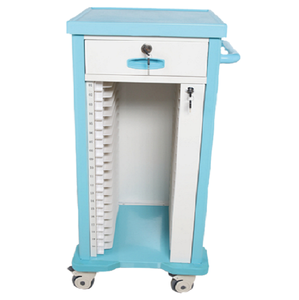 ACB-08 y tế Xe đẩy 20 trường hợp thép không gỉ bệnh nhân hồ sơ tập tin bệnh viện phòng sử dụng y tế biểu đồ chủ - Product Image 5