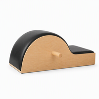 Correcteur de posture en chêne durable pour Pilates - Étirement et correction de la colonne vertébrale - Entraînement de la force et de la flexibilité du tronc - Rééducation
