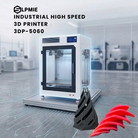 Imprimante 3D industrielle 3DP 5060 Klipper, système haute vitesse, impression rapide 500 mm/s, plateau chauffant PLA, nivellement automatique, moule pour conduits automobiles