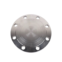 DN 80 100 150 ISO Standard Brides en acier inoxydable Plaque aveugle Couvercle de bride Plaque de blocage de trou d'homme Alliage de soudure plat bout à bout