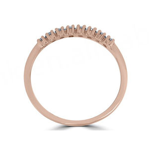 แหวนมอสซาไนต์โบราณ แหวนมอสซาไนต์สำหรับผู้หญิง แหวนมอสซาไนต์ทรงสี่เหลี่ยมประดับเพชรสำหรับผู้หญิง ทอง 18K - Product Image 3