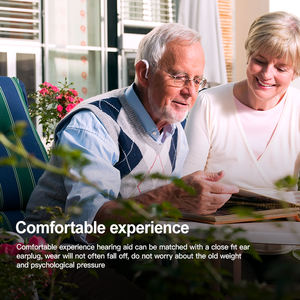 Lista de Precios de Audífonos Baratos Recargables Invisibles BTE para Adultos Mayores - Product Image 5