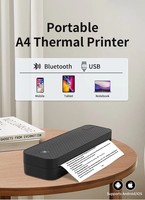 Imprimante thermique A4 à bas prix BT-210 mini imprimante thermique d'étiquettes portable sans fil sans encre pour documents