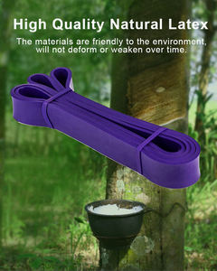Bandes de Résistance en Latex Personnalisées pour Yoga, Musculation et Exercices de Gymnastique – Élastiques Longues pour l'Assistance aux Tractions et l'Étirement - Product Image 5