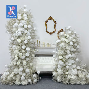 Promise Hot Sale <b>Wedding</b> Backdrop <b>Arch</b> Baby Breath Flower <b>Arch</b> for <b>Wedding</b> Decoration Artificial Flower <b>Arch</b> - Product Image 1