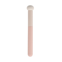 Kuas Concealer Kecil dengan Kepala Spons, Kuas Kosmetik Portabel untuk Aplikasi Concealer