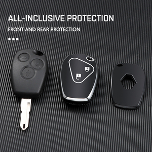 Étui <span class=keywords><strong>de</strong></span> protection <span class=keywords><strong>pour</strong></span> clé <span class=keywords><strong>de</strong></span> voiture en TPU <span class=keywords><strong>pour</strong></span> Renault Trafic Clio Duster Logan <span class=keywords><strong>Dacia</strong></span> <span class=keywords><strong>Sandero</strong></span> <span class=keywords><strong>pour</strong></span> Nissan Terrano Almera Accessoires Sac - Product Image 4
