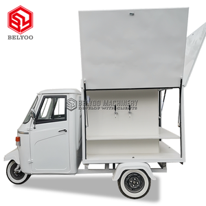 Nouveau design de tricycle électrique Chariot de nourriture Tuk Tuk Bar Crème glacée à vendre <span class=keywords><strong>Cocktail</strong></span> de bière Kiosque mobile personnalisé Camions de nourriture - Product Image 6