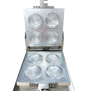 Custom Mold Pie <strong>Make</strong> Machine Hamburger Press <strong>Waffle</strong> <strong>Maker</strong> Machine for Small Business 4 in One Burger Press Molds Pie <strong>Maker</strong> - Product Image 6