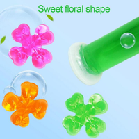 AJYF Désodorisant WC jetable écologique, nettoyant en gel parfumé en forme de petite fleur