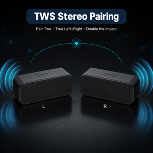 Enceinte Bluetooth sans fil étanche IPX7 F13, son HD 10W, batterie 2000mAh, radio FM TWS pour extérieur, piscine, douche, <span class=keywords><strong>plage</strong></span>, fête - Product Image 4