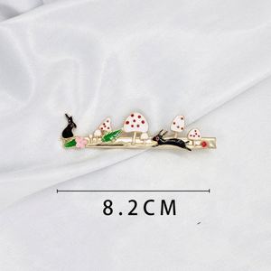 Moda coreana chica dulce conejo FIESTA DE Pascua pico de pato Clip dibujos animados seta aleación horquilla - Product Image 5