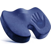 Coussin de siège de chaise de soulagement de douleur de dos de coussin de bureau de mousse de mémoire
