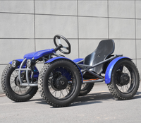 Quadricycle électrique tout-terrain 4x4 avec pneus larges, moto quadricycle de tourisme à quatre roues