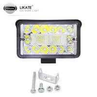 Tracteur led travail lumière travail lumière 4 pouces 57w 6500k Combo Led 12-24v puce pour camion tracteur Suv voiture Led éclairage