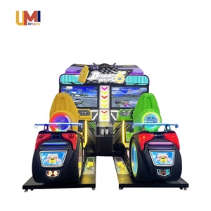 Đồng tiền hoạt động 2 người chơi đua xe trò chơi <span class=keywords><strong>Arcade</strong></span> máy xe mô phỏng Sim đua buồng lái máy <span class=keywords><strong>Arcade</strong></span> lái xe trò chơi video kim loại - Product Image 4