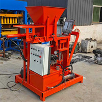 Machine à briques de terre populaire et économique pour l'Ouganda et le Cameroun, machine à briques de terre emboîtables